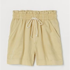 H&M Yellow Shorts
